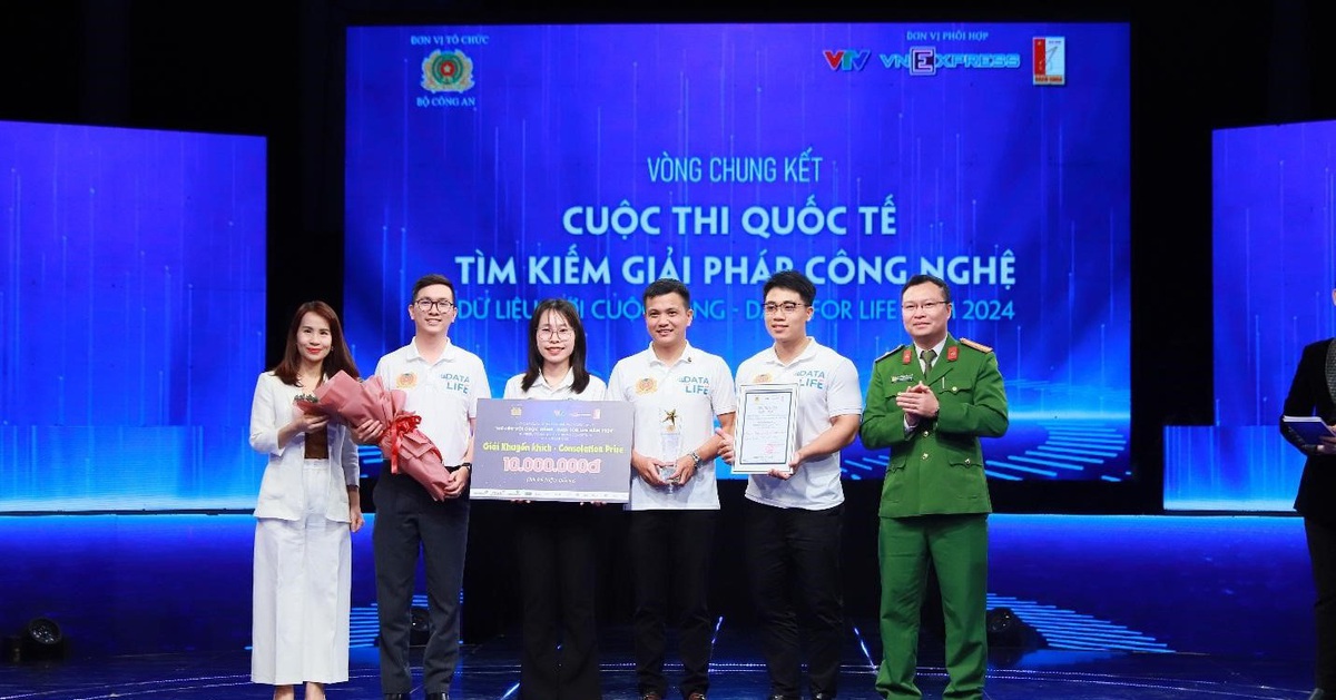 NCB giành giải tại cuộc thi Data for life 2024