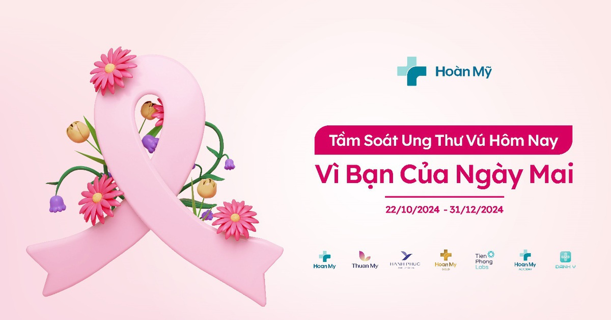Tập đoàn Y khoa Hoàn Mỹ hỗ trợ tầm soát ung thư vú