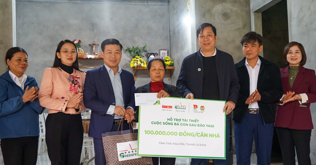 Món quà đặc biệt giúp gia đình nghèo không phải ngủ ngoài sân - Tuổi Trẻ Online