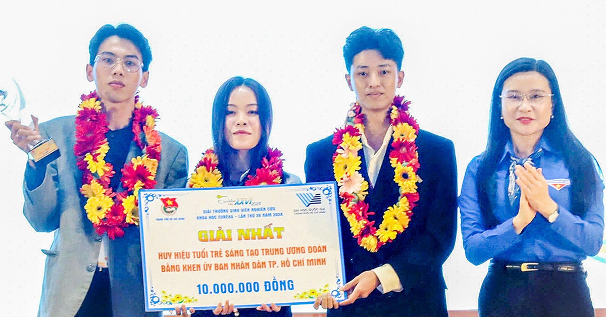 15 đề tài đoạt giải nhất Euréka lần thứ 26 - Tuổi Trẻ Online