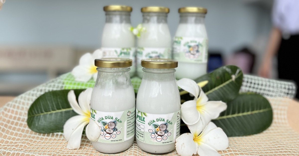 Nhóm sinh viên Cần Thơ kỳ công ‘làm mịn’ dừa sáp thành sữa dừa - Tuổi Trẻ Online