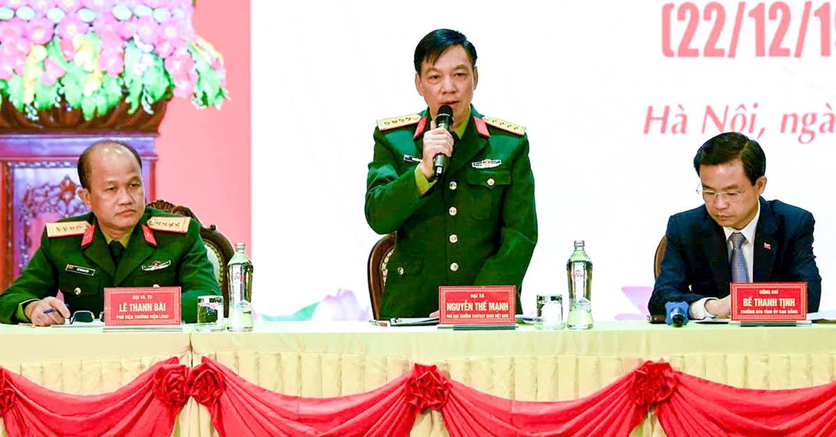 Hơn 600 đại biểu dự hội thảo khoa học 80 năm thành lập Quân đội nhân dân Việt Nam - Tuổi Trẻ Online