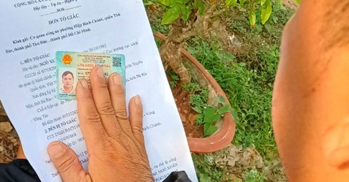Lại chuyện ‘bỗng dưng làm giám đốc’, nghi bị lấy cả số căn cước công dân mới