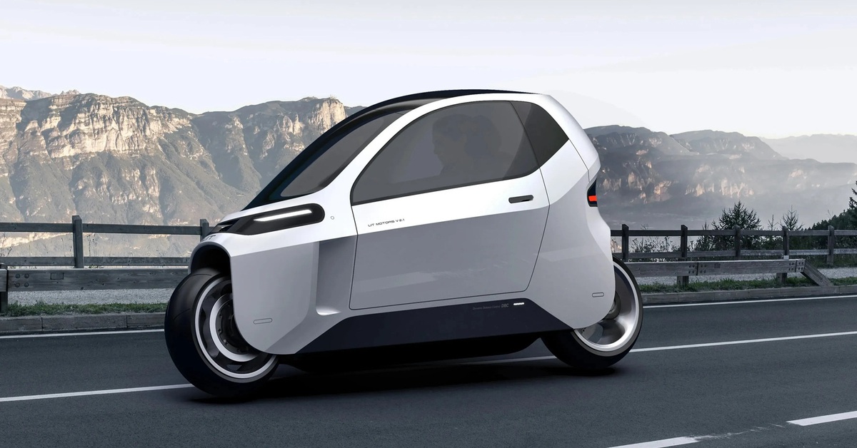 Xe điện tự cân bằng độc đáo: Nhỏ như xe máy, an toàn như ô tô, bị tông không lật