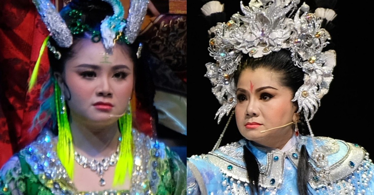 Mẹ con nghệ sĩ Tú Sương giao đấu trong vở cải lương Phàn Lê Huê