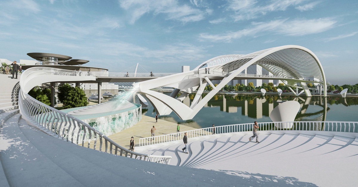 Cầu đi bộ bắc qua sông Sài Gòn sẽ khởi công trước 30-4-2025 