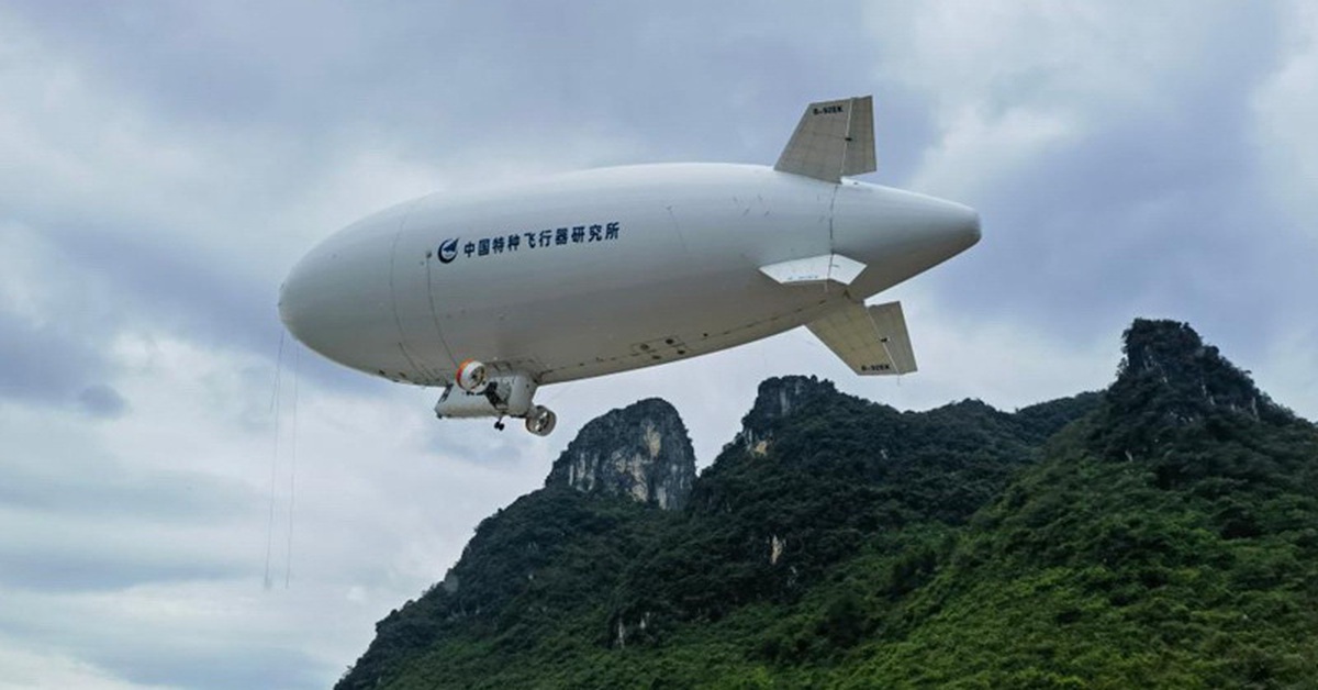 Trung Quốc bay thử khí cầu dân dụng có người lái 'made in China'