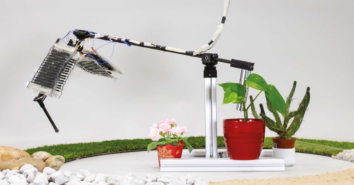 Chế tạo chân robot đầu tiên có cơ nhân tạo