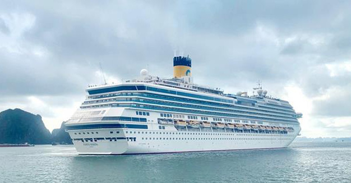 Siêu tàu biển đưa gần 3.000 khách quốc tế đến Hạ Long - Tuổi Trẻ Online