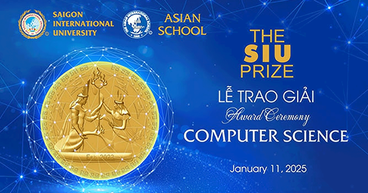 Lễ trao giải SIU Prize Computer Science mùa 1 - Tuổi Trẻ Online