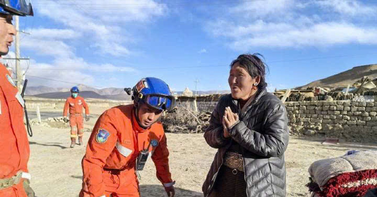 Tây Tạng hứng chịu hơn 660 dư chấn sau động đất dữ dội