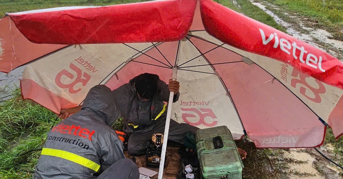 Viettel ứng cứu thành công các xã chịu ảnh hưởng của bão Bualoi