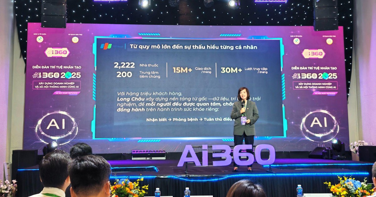 Long Châu chia sẻ chiến lược cá nhân hóa hành trình chăm sóc sức khỏe bằng AI
