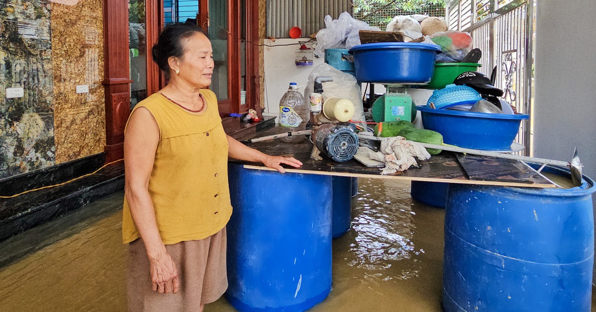 Bốn ngày 'chiến đấu' với lũ sông Cầu: Có tiền chẳng mua nổi bữa cơm