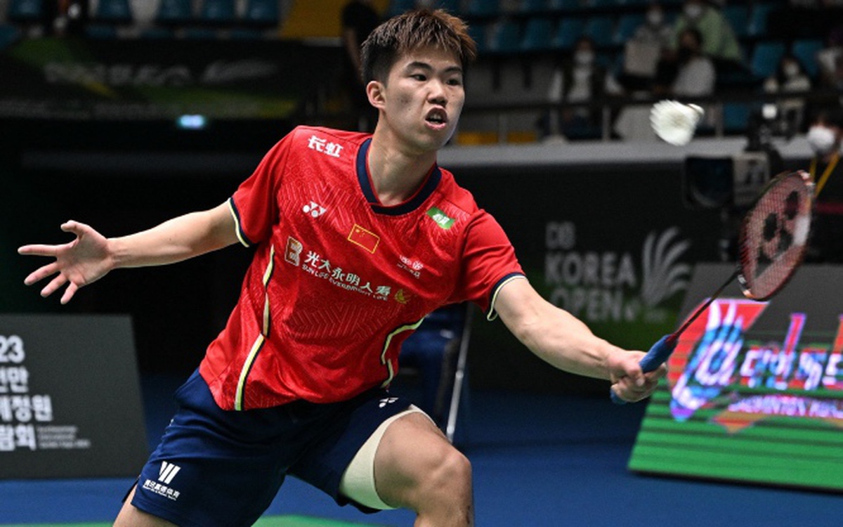 Câu lông Trung Quốc lại thua muối mặt