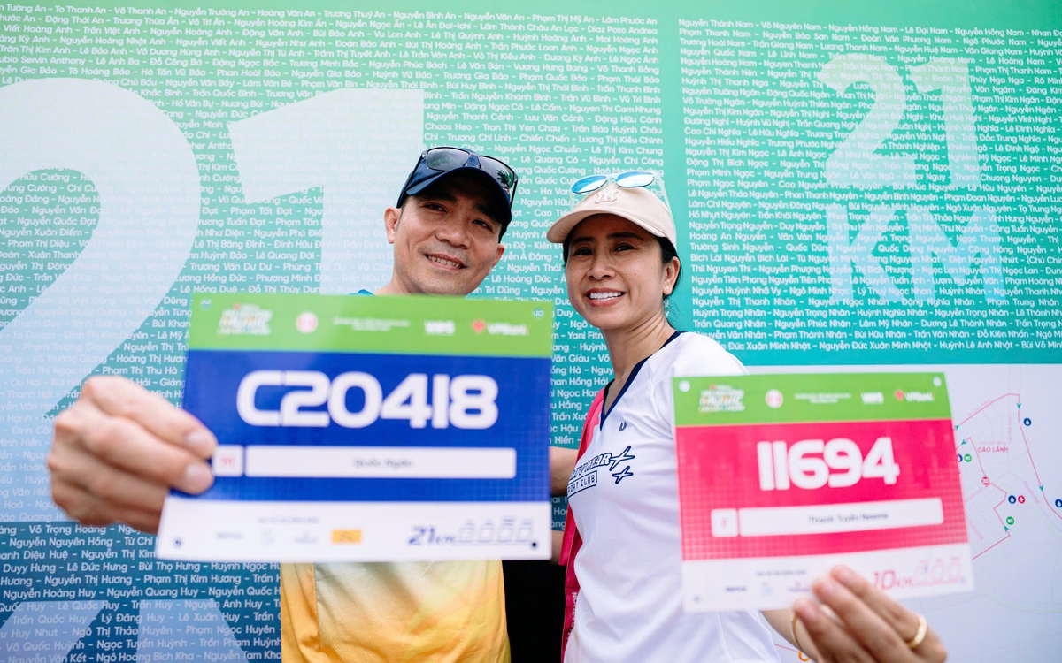 Giải VPBank Đất Sen Hồng Music Marathon 2025 trích quỹ bảo tồn sếu