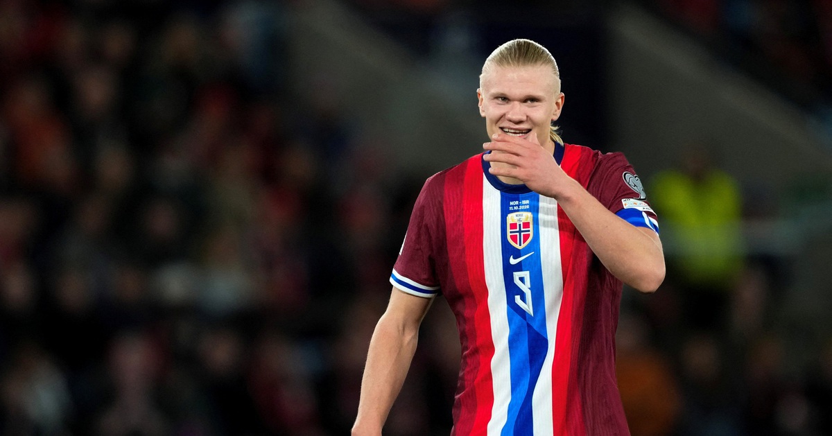 Haaland lập hat-trick đưa Na Uy đến gần tấm vé World Cup 2026
