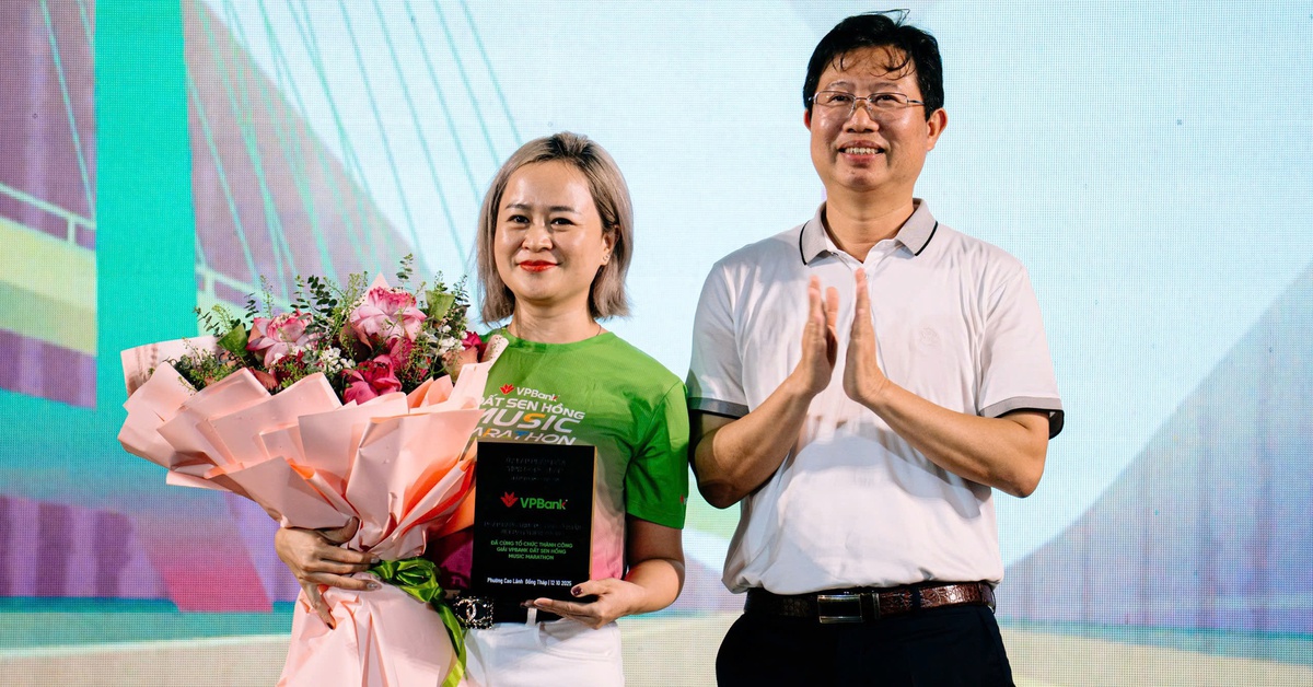 Giải VPBank Đất sen hồng Music Marathon dành 250 triệu đồng cho hoạt động xã hội