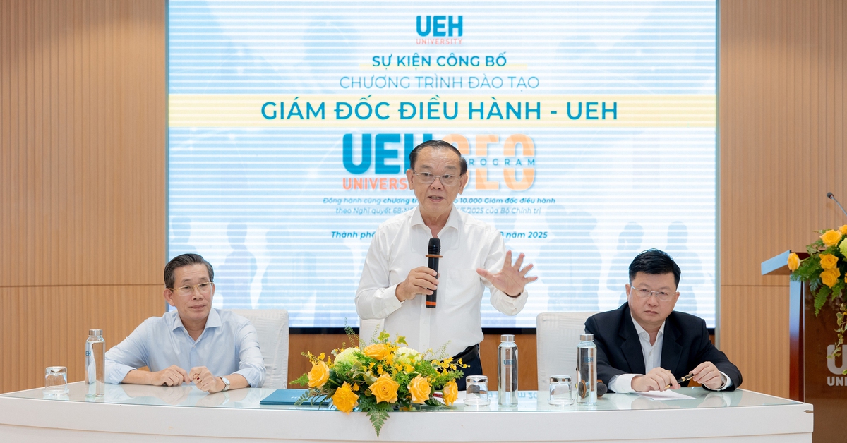 Một trường đại học tại TP.HCM mở khóa học 'đo ni đóng giày' cho CEO