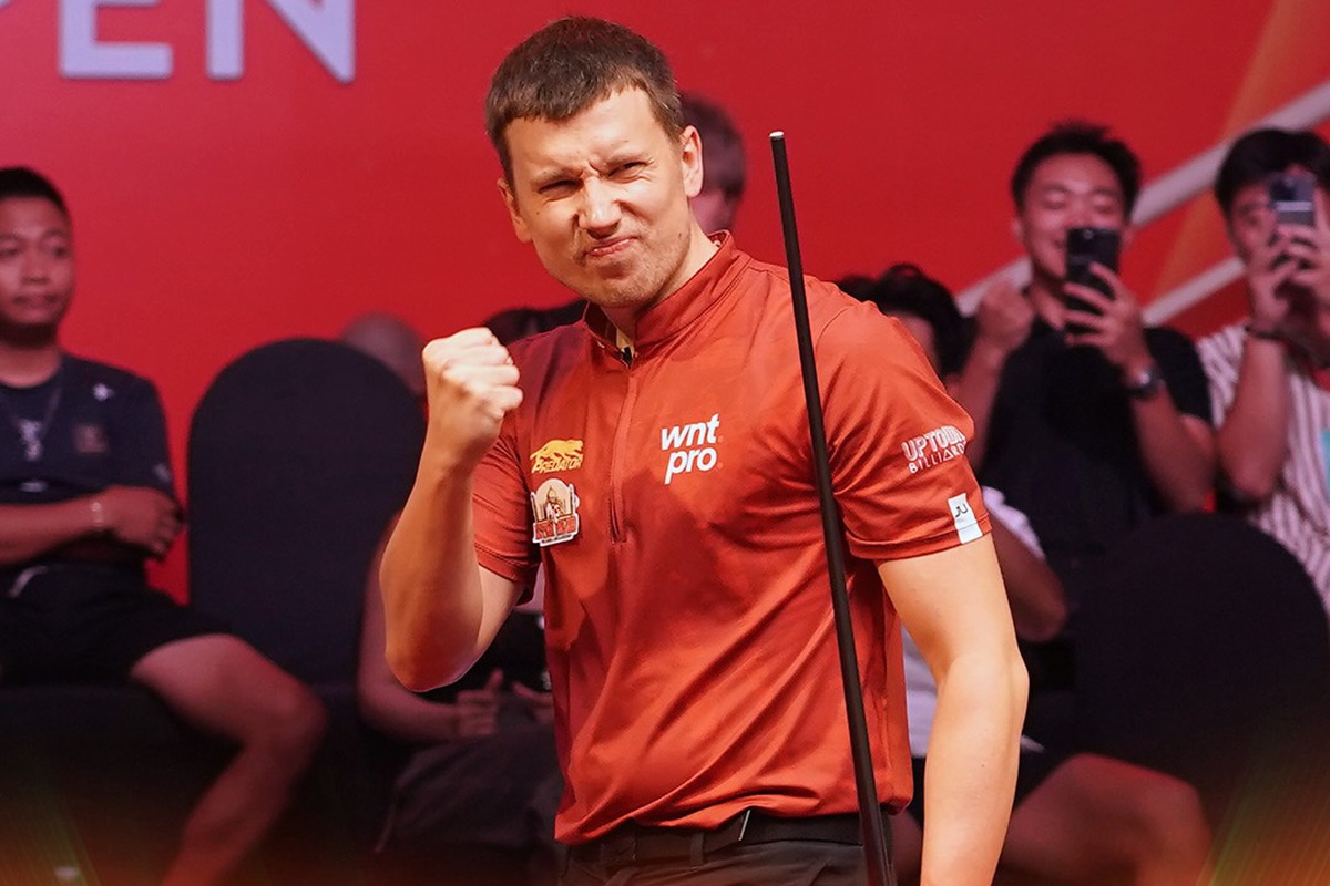 Pijus Labutis trở thành tân vương của Giải billiards Hanoi Open Pool 2025