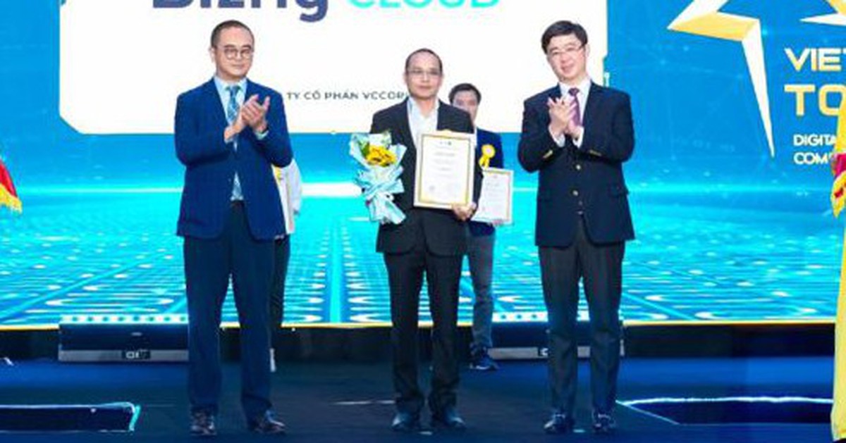 Bizfly Cloud được vinh danh Top 10 Doanh nghiệp cung cấp hạ tầng số