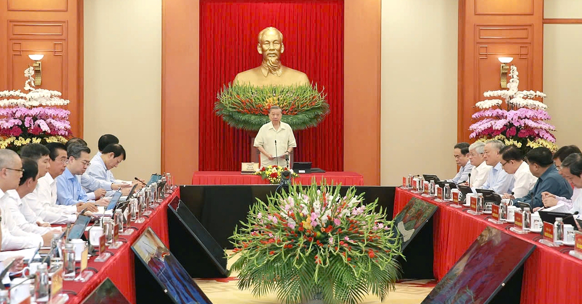 Tổng Bí thư Tô Lâm: Phải có tầm nhìn quốc tế chứ không chỉ ở góc sân nhà mình