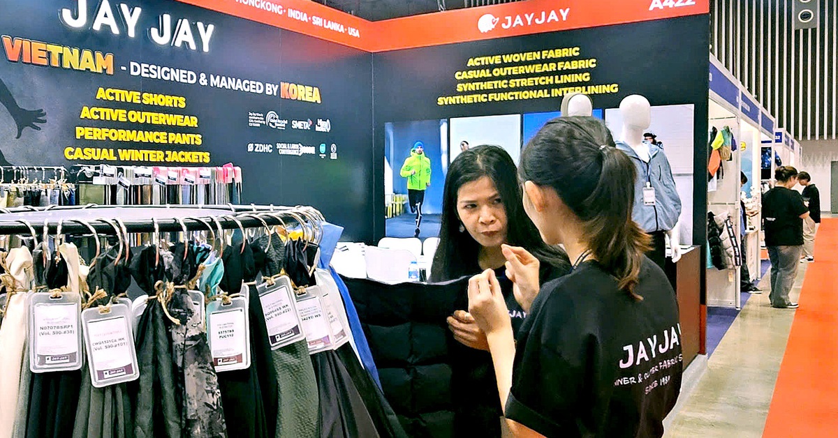 Triển lãm quốc tế ngành dệt may, da giày hướng tới xanh hóa