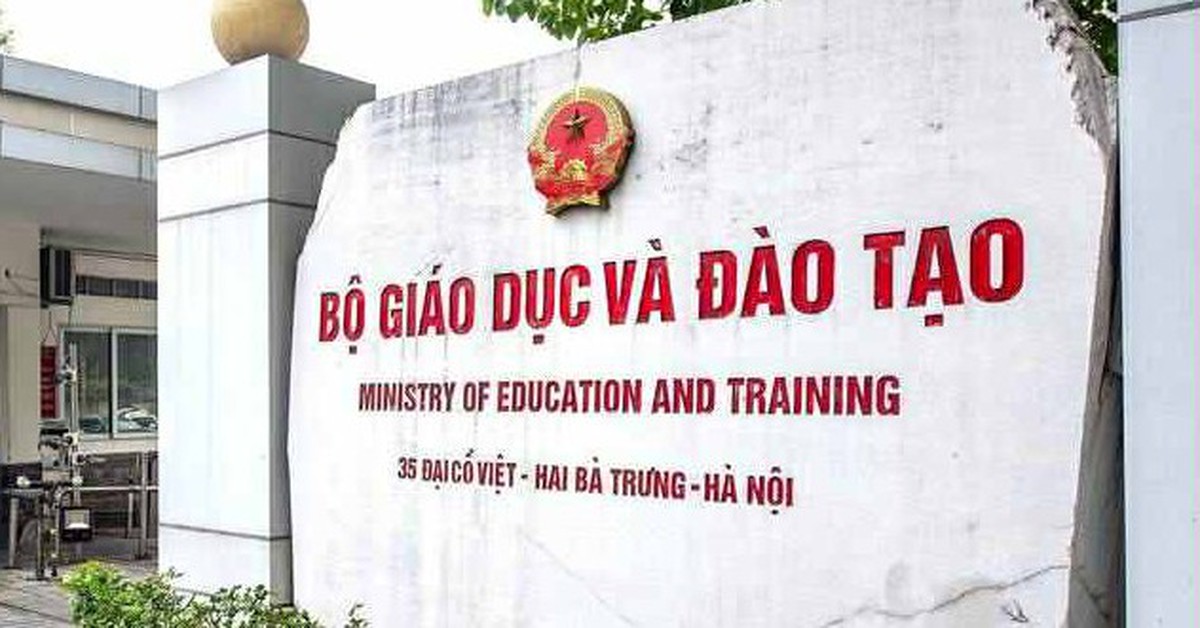 Website của Bộ Giáo dục và Đào tạo hiển thị trên Google với tên lạ
