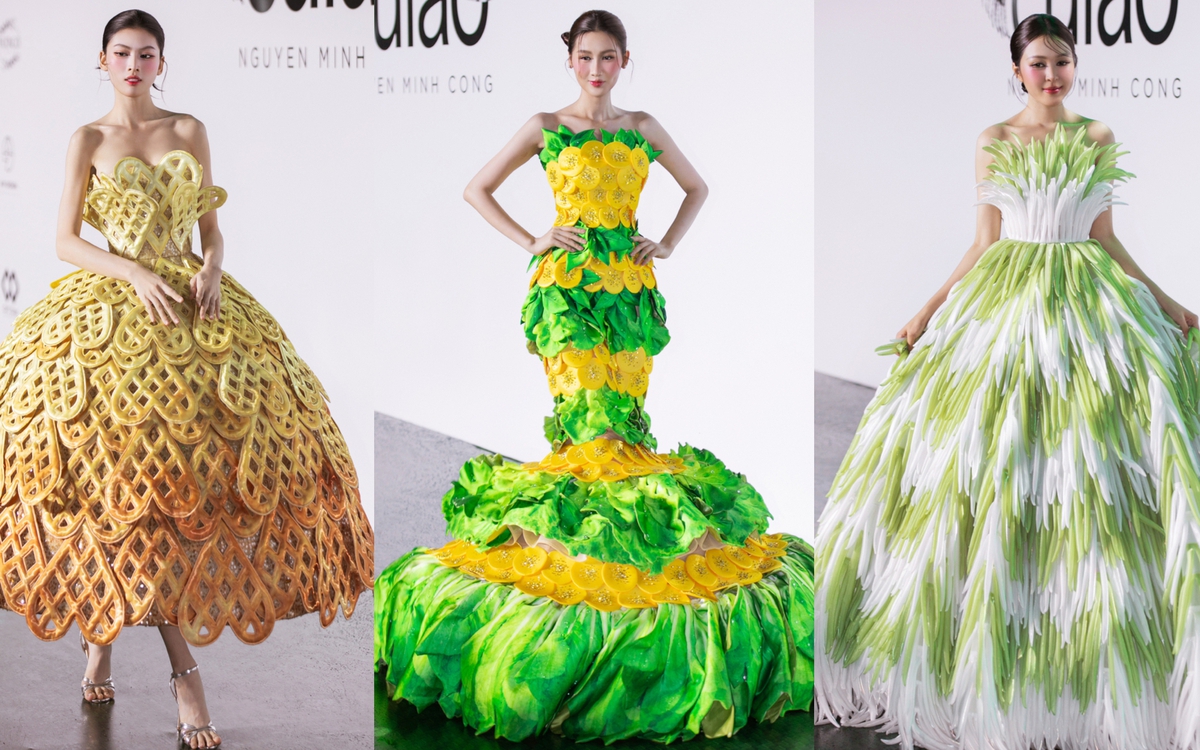 Bánh dân gian Nam Bộ lên sàn diễn thời trang