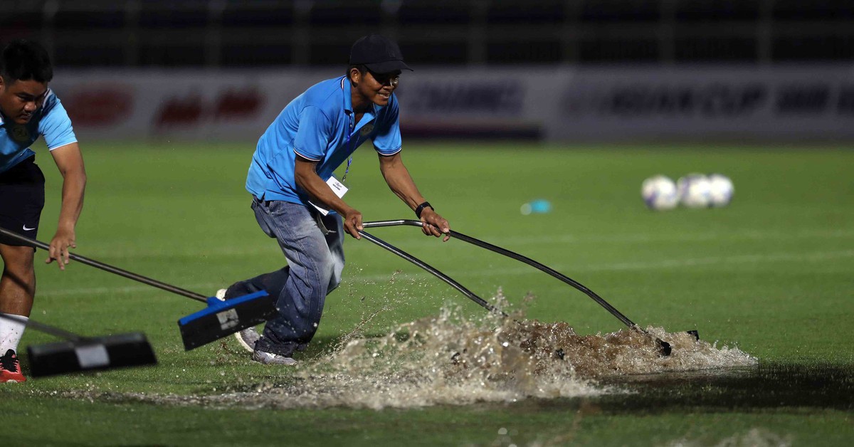 Sân Thống Nhất bao giờ hết ngập vì mưa lớn?