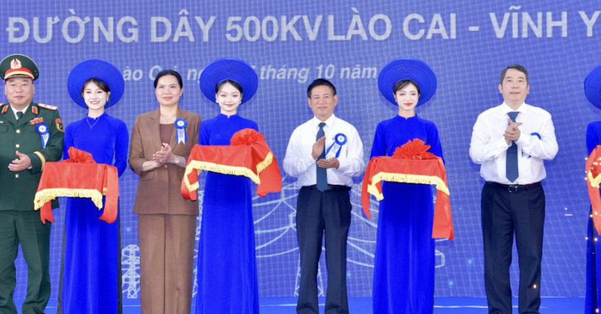 Đường dây 500kV Lào Cai - Vĩnh Yên quy mô 7.400 tỉ đồng hoàn thành trong 6 tháng