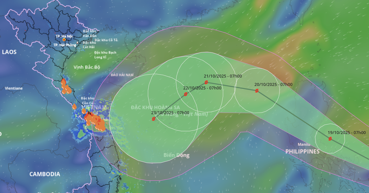 Không khí lạnh ‘khắc chế’ bão Fengshen Thần Gió ra sao?