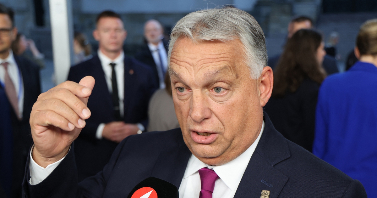 The Hungarian Prime Minister's response when asked 'Is the EU afraid...'