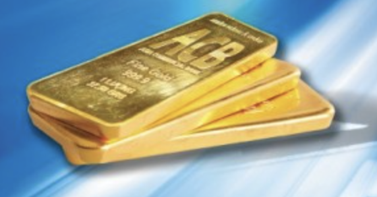 Vàng miếng ACB trở lại thị trường sau 13 năm