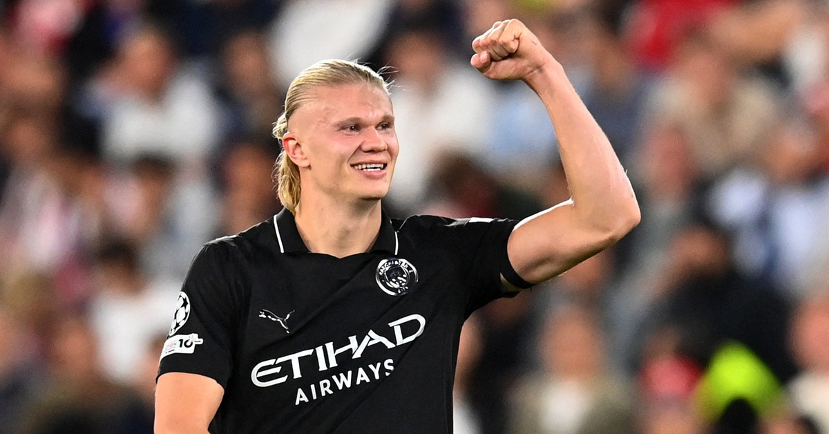 Man City bị cầm chân ở phút 90 dù Haaland lập cú đúp