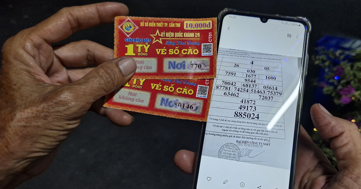 Vé số cào Cần Thơ đắt hàng, phát hành thêm 4 triệu vé