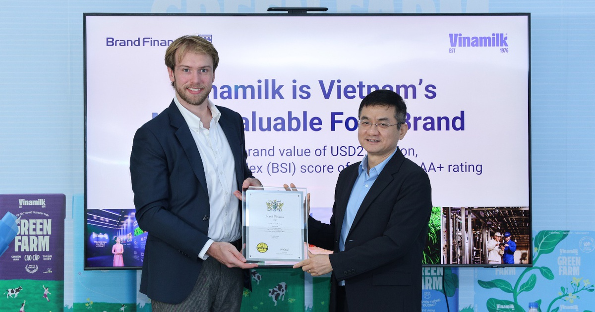 Brand Finance: thương hiệu Vinamilk tăng sức mạnh rõ rệt sau khi thay đổi nhận diện