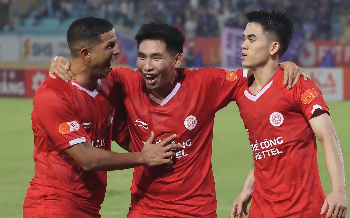 Cầu thủ U23 Việt Nam tỏa sáng giúp Thể Công - Viettel áp sát ngôi đầu bảng