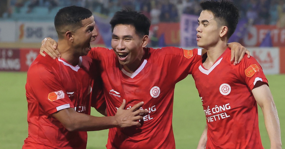 Cầu thủ U23 Việt Nam tỏa sáng giúp Thể Công - Viettel áp sát ngôi đầu bảng