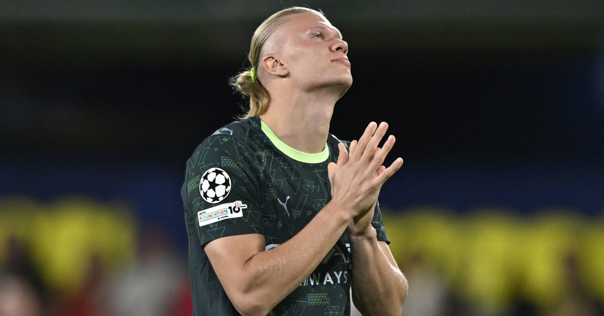 Haaland bắt kịp kỷ lục ghi bàn của Ronaldo