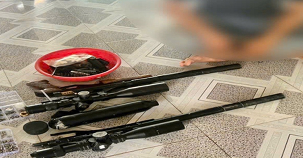 Phát hiện 2 vụ rao bán súng hơi trên mạng xã hội