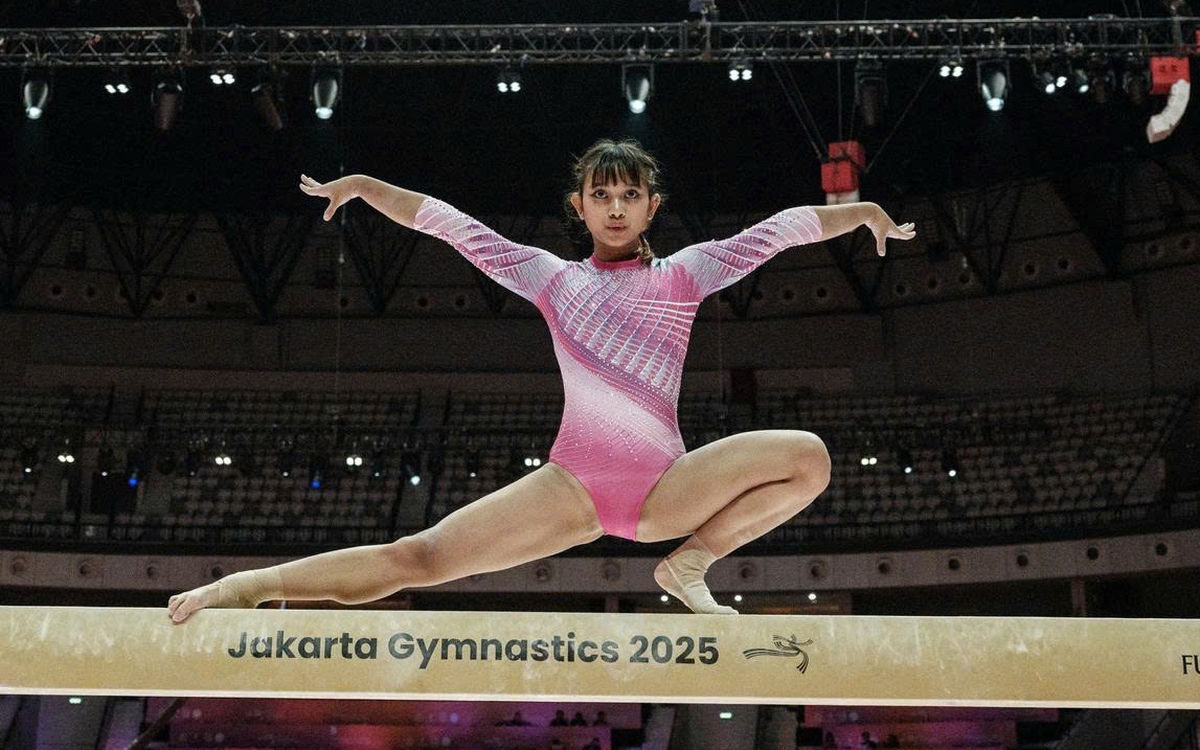 Indonesia ghi dấu với Giải thể dục dụng cụ thế giới