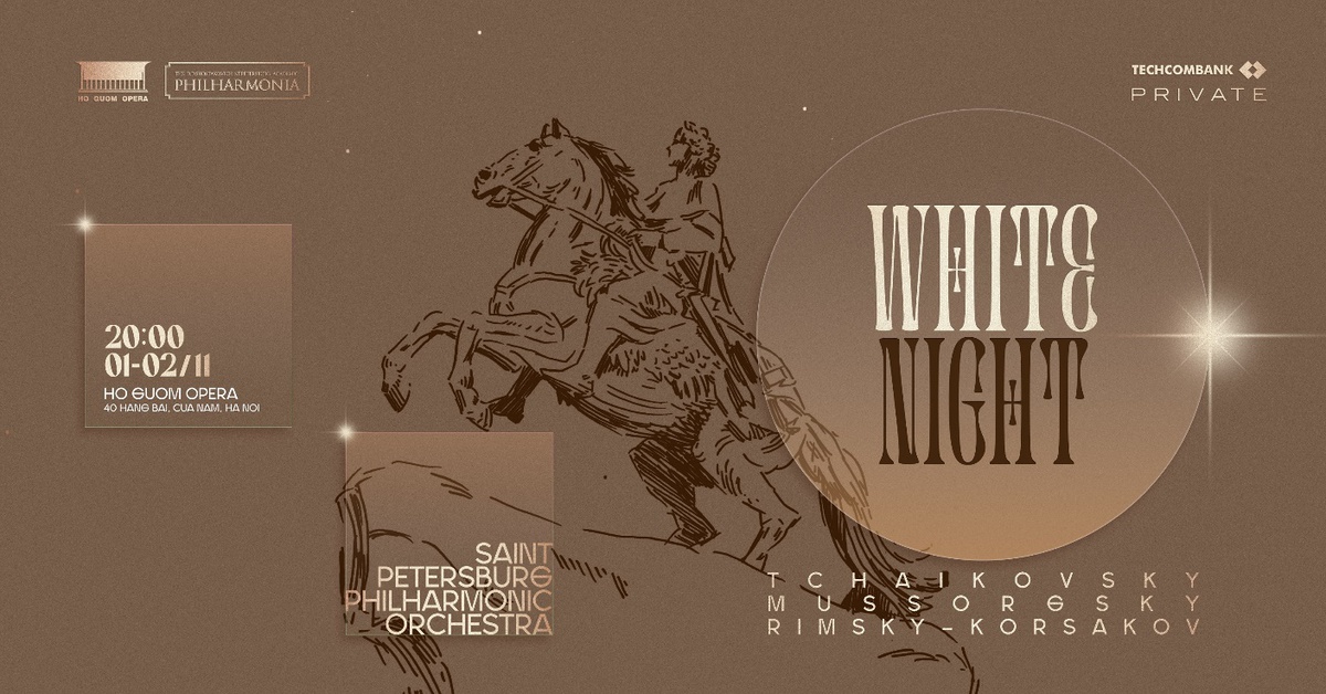 Dàn nhạc Giao hưởng St. Petersburg Philharmonic Orchestra đến Việt Nam diễn