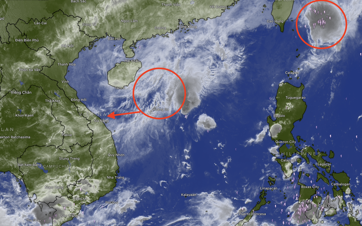 Tajfun Fengshen oslabel v tropsko depresijo, nov tropski sistem prihaja v Južno Kitajsko morje