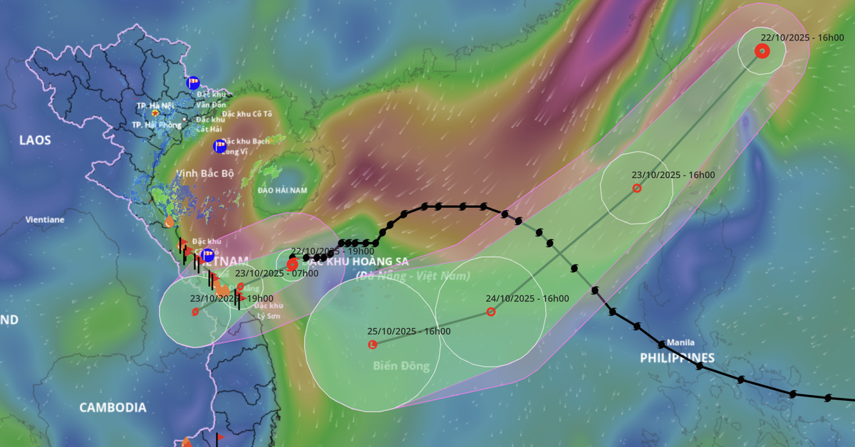 Bão Thần Gió suy yếu thành áp thấp nhiệt đới