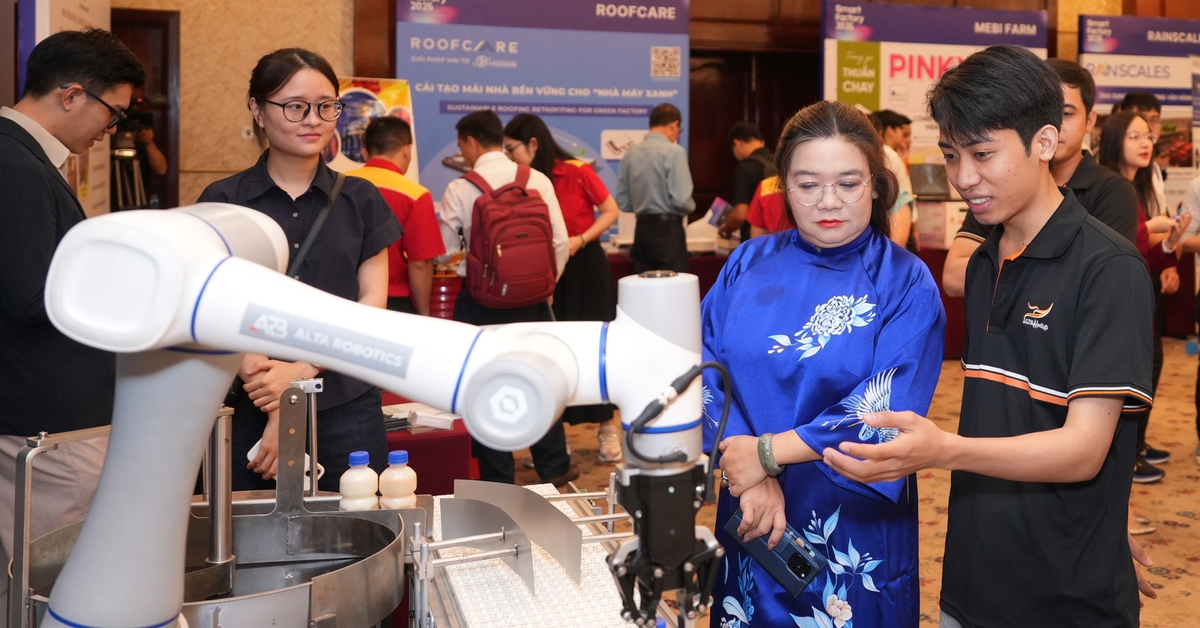 Doanh nghiệp ứng dụng nhà máy thông minh để phát triển bền vững