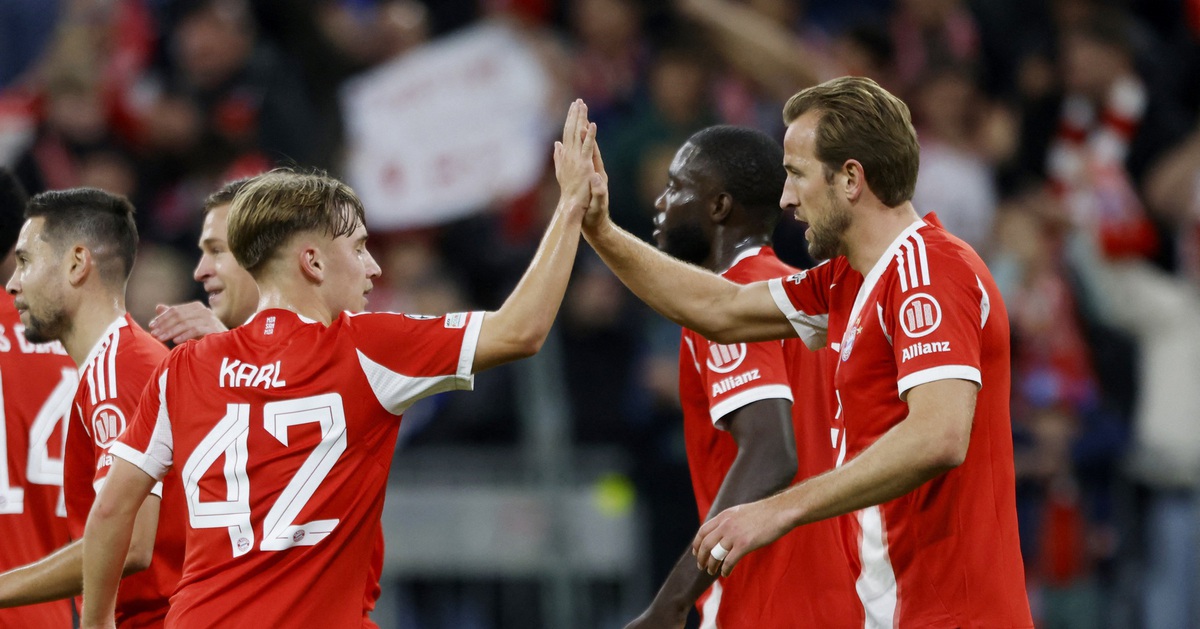 Harry Kane phá kỷ lục của Ronaldo và Messi tại Champions League