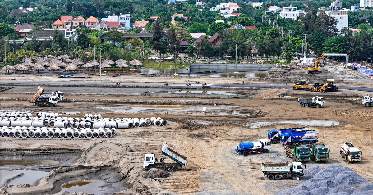 Đô thị lấn biển Cần Giờ hình thành thần tốc, chủ đầu tư đang thi công thế nào?