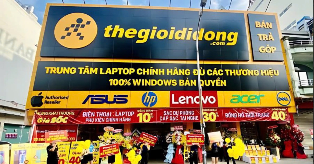 Thế Giới Di Động báo lãi lớn, riêng 'buôn tiền' mang về hơn nghìn tỉ