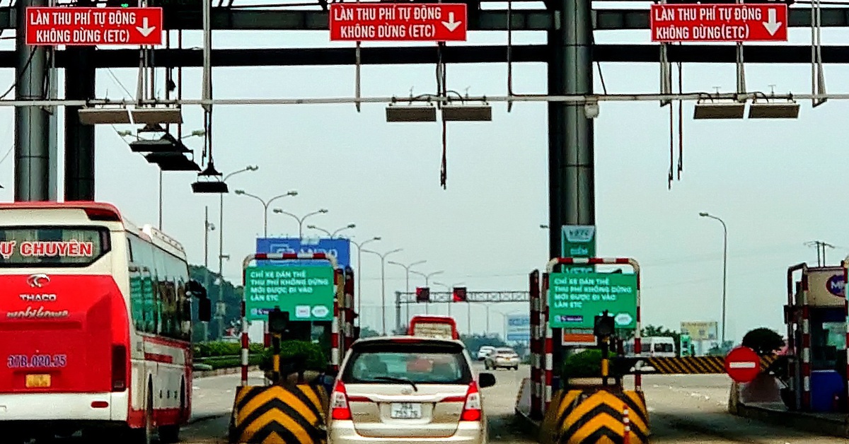 Tích hợp toàn bộ dịch vụ thu phí không dừng trên ví điện tử